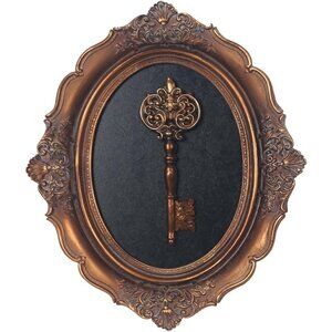 Vintage Wall Sculpture Antique Pediment Wall Art Hand Painted Wall Decoration